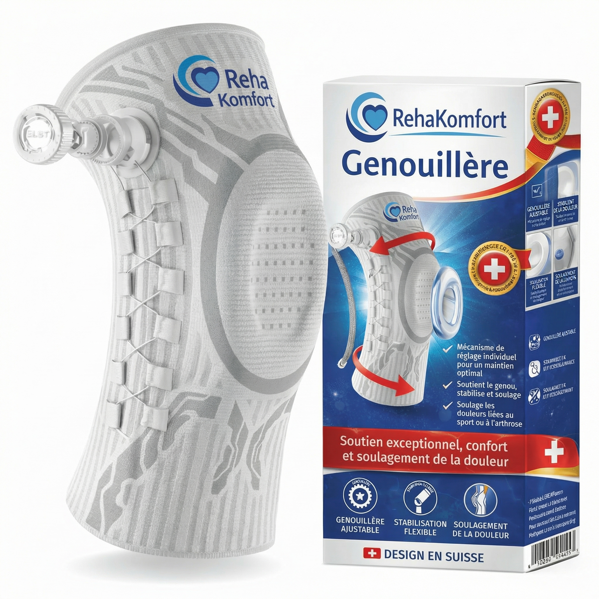 Genouillère confort Reha