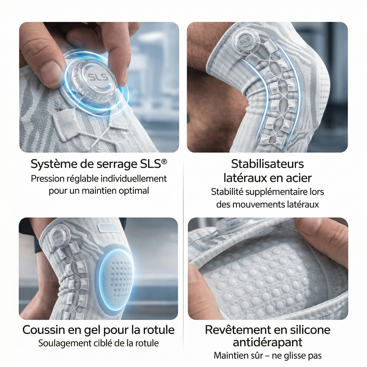 Genouillère confort Reha